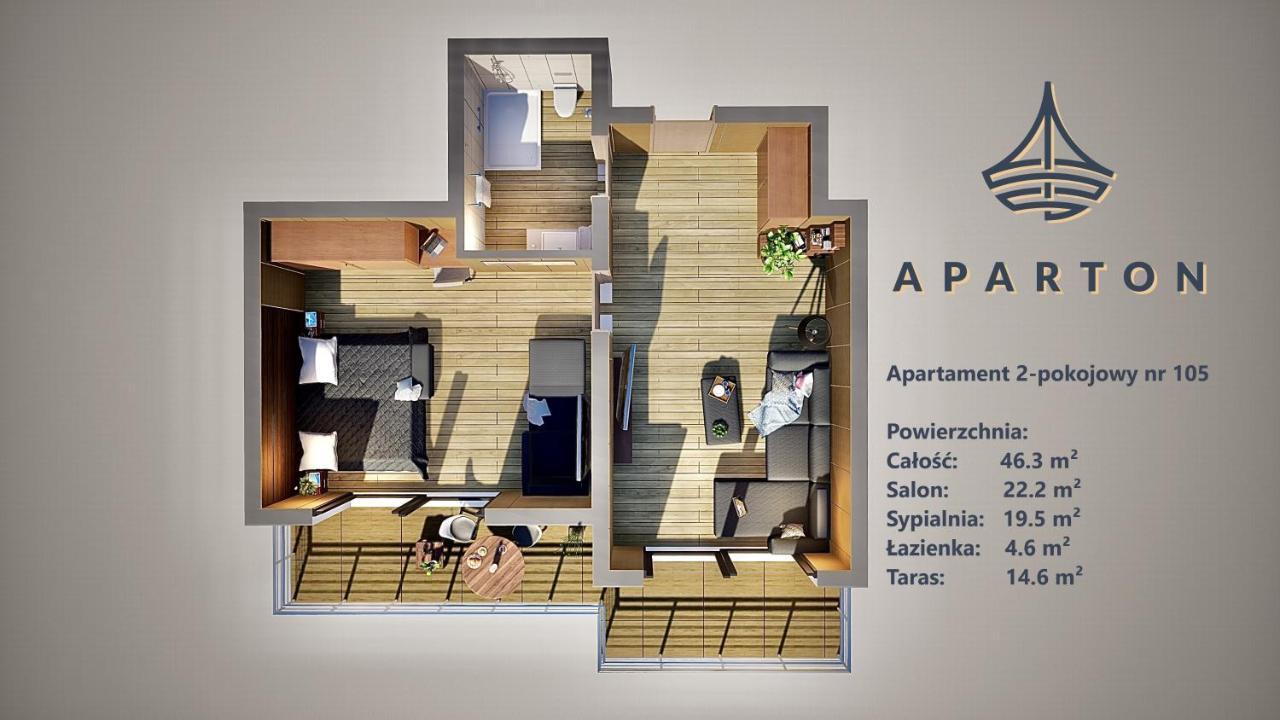 Aparton Ustka Dış mekan fotoğraf